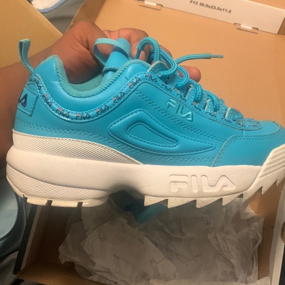 Blue woman’s Fila - Picture 1 of 4